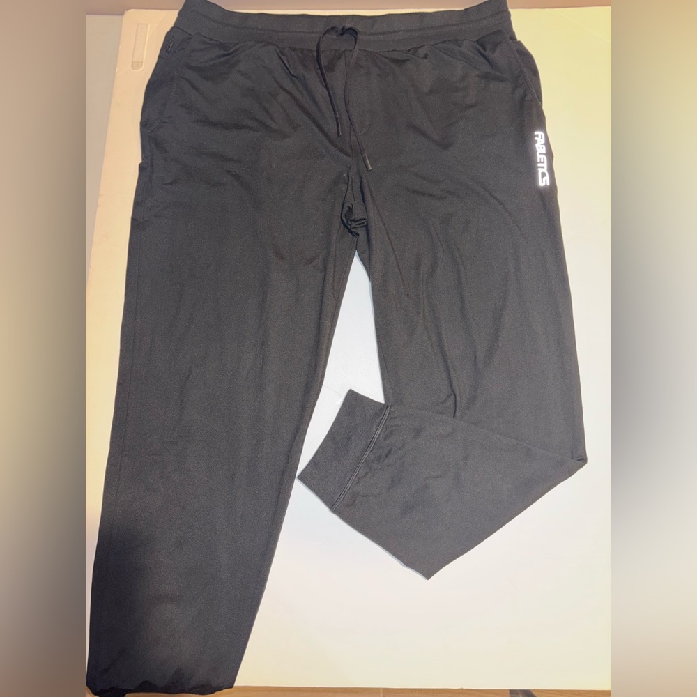 Fabletics Men's Black 2X Cloud Jersey Joggers